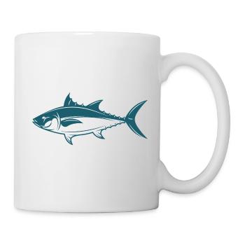 Meerestiere - Tasse - Weiß - Rechts