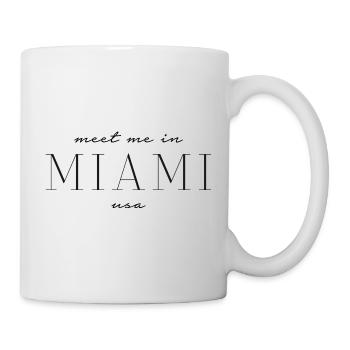 Meet me in Miami - Mug - white - Right