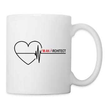I was an Architect - Mug - white - Right