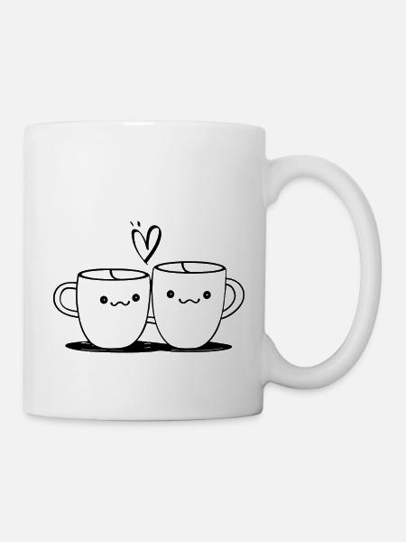 Amour - Mug blanc - blanc