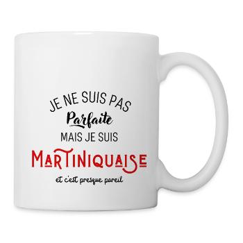 Pas parfaite mais martiniquaise - Mug blanc - blanc - Droite