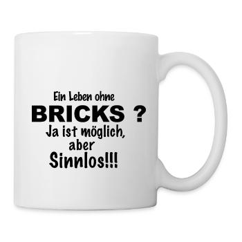 Sinnlos - Tasse - Weiß - Rechts