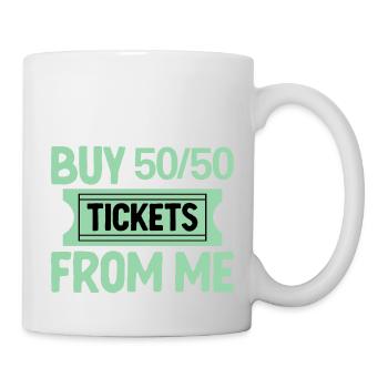 Buy 50 50 Tickets From Me 4 - Mug - white - Right