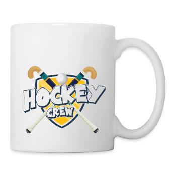 L’équipe de hockey adore le hockey sur gazon Hockey intérieur - Mug blanc - blanc - Droite