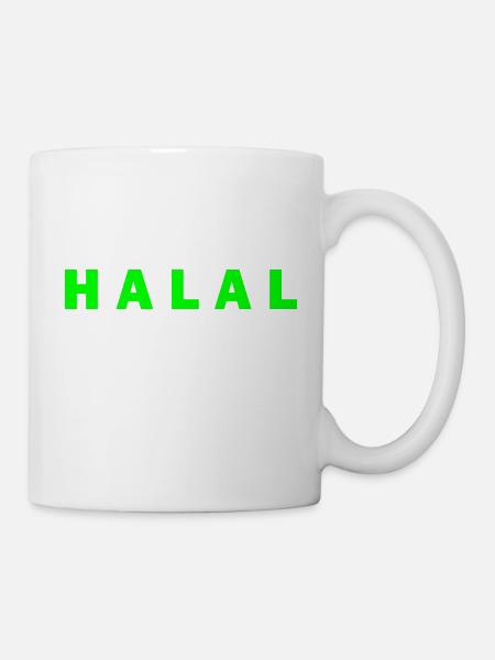 Halal - Tasse - Weiß