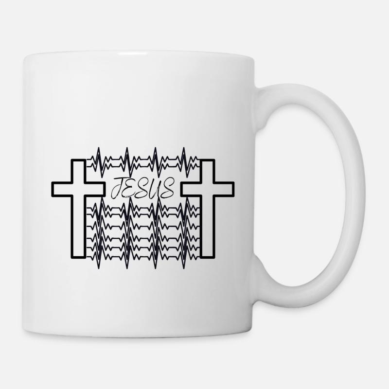 Jesus beat - Mug - white