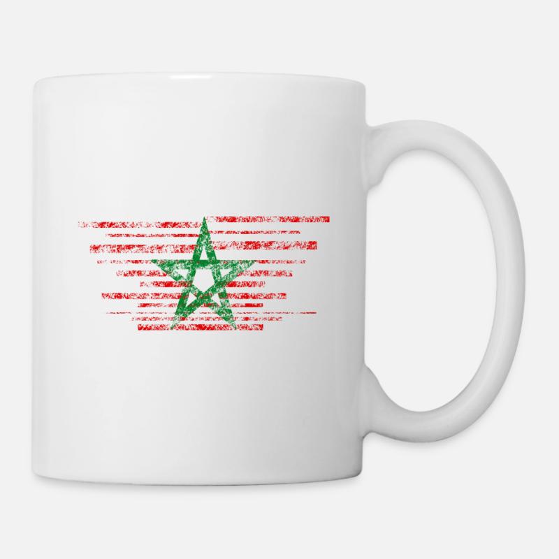 Marokko - Tasse - Weiß