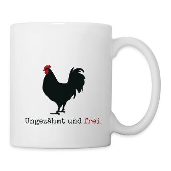 Ungezähmt und frei - Tasse - Weiß - Rechts