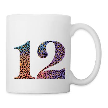 12th Birthday Leopard - Mug - white - Right