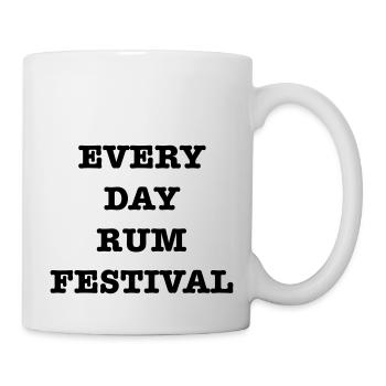 Every Day RUM Festival - Mug - white - Right