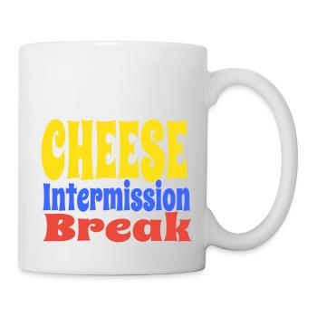 CheeseIntermissionBreakVect - Mug - white - Right