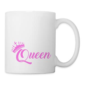 Badminton Queen Player Femme Fille - Mug blanc - blanc - Droite