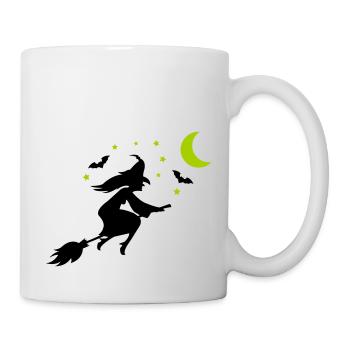 Witch Silhouette - Mug - white - Right