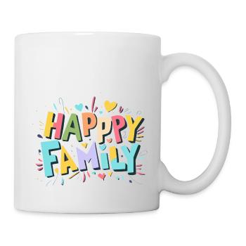 HAPPY FAMILY - Mug - white - Right