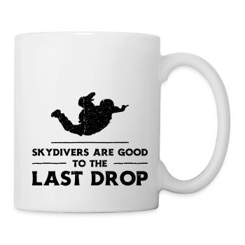 Citation drôle de parachutiste : cadeau parfait ! - Mug blanc - blanc - Droite