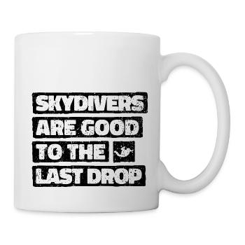 Citation drôle de parachutiste : cadeau parfait ! - Mug blanc - blanc - Droite