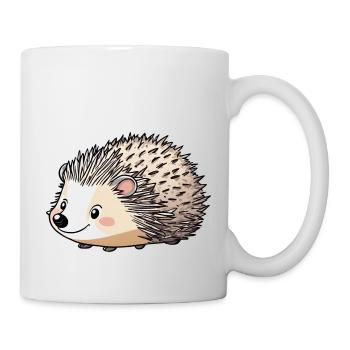 Igel - Tasse - Weiß - Rechts