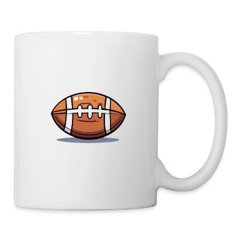 American Football Pigskin USA Sports - Mug - white - Right