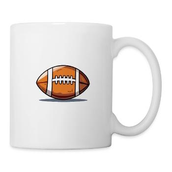 American Football Pigskin USA Sports - Mug - white - Right