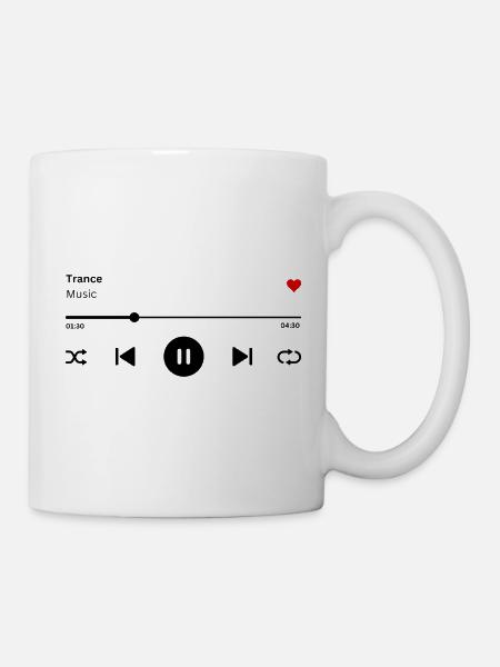 Trance - Tasse - Weiß