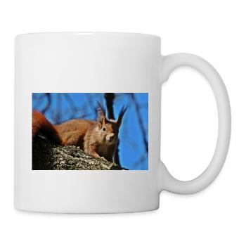Eichhörnchen - Tasse - Weiß - Rechts