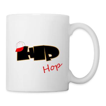 Hip Hop - Tasse - Weiß - Rechts