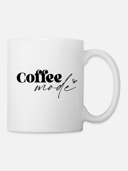 Coffee Mode - Tasse - Weiß
