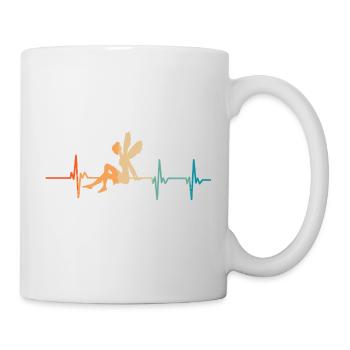 Battement de cœur fée - Mug blanc - blanc - Droite