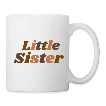 petite soeur petite soeur - Mug blanc - blanc - Droite