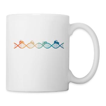 the Tractor is in my DNA - Mug - white - Right