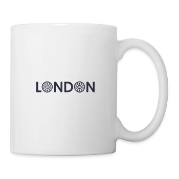 London Dart Darts Sport - Tasse - Weiß - Rechts