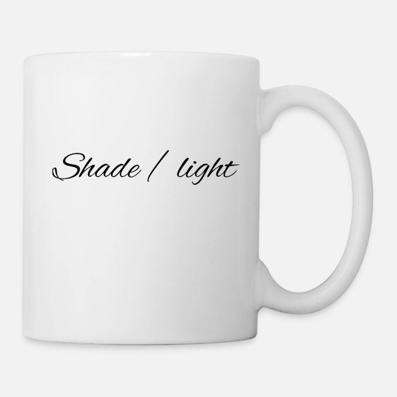 Shade and light - Mug blanc - blanc
