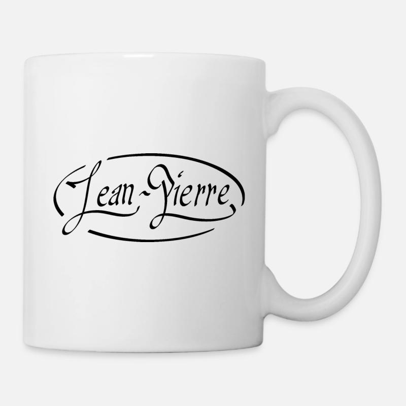 Jean Pierre - Tasse - Weiß