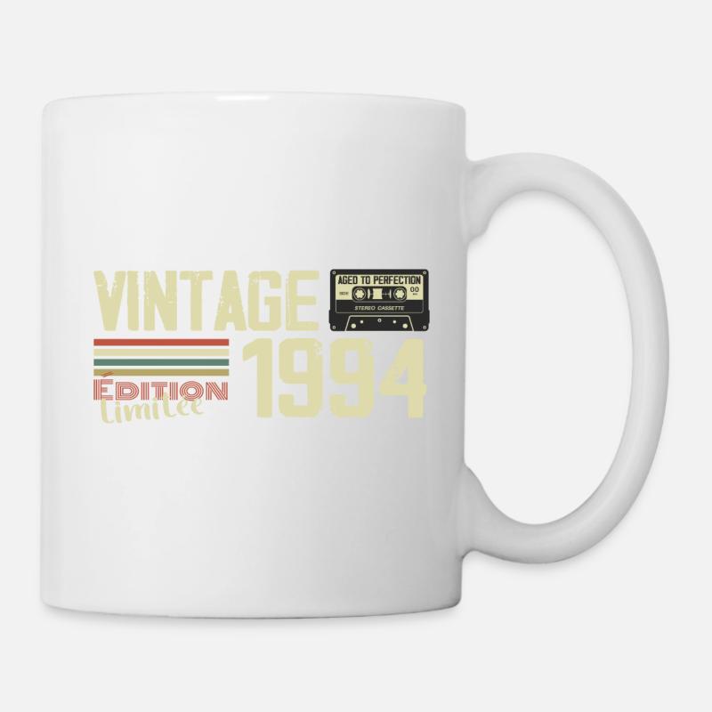 1994 Vintage Rétro Cadeau D'anniversaire 1994 - Mug blanc - blanc