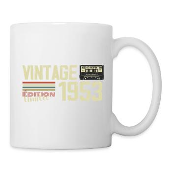 1953 Vintage Retro 1953 Geburtstagsgeschenk - Tasse - Weiß - Rechts