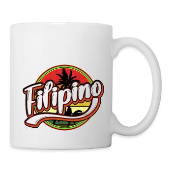 Philippines Filipino Palm Pride I Gift Stick - Mug - white - Right