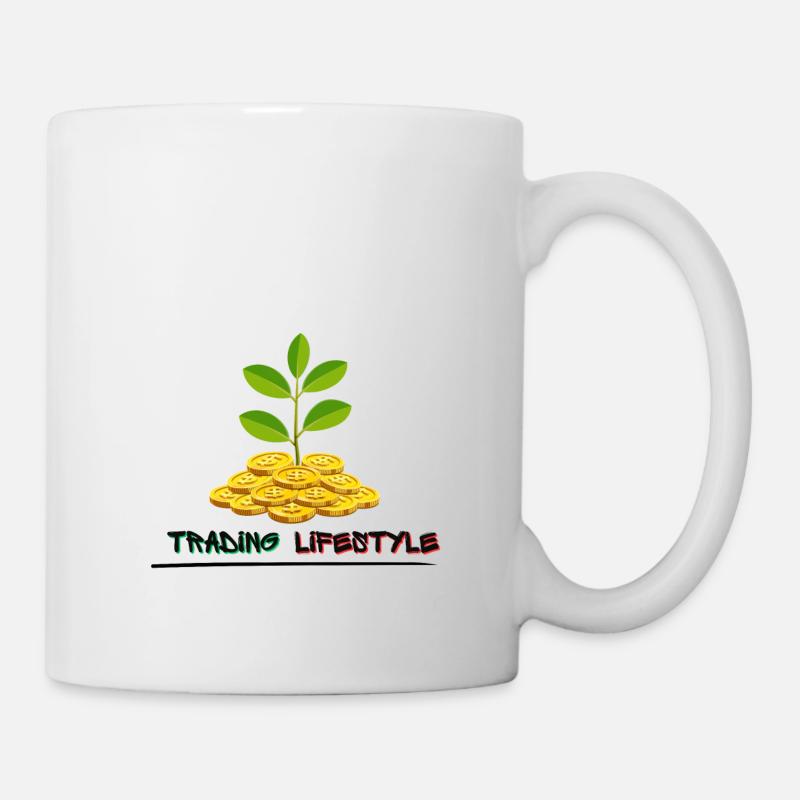 Trading Lifestyle, Motivation - Tasse - Weiß