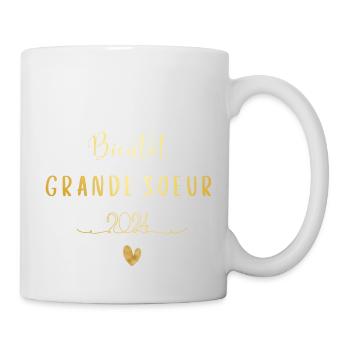 Grande sœur 2024-annonce grossesse - Mug blanc - blanc - Droite
