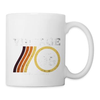Jahrgang 2005 - Klassische limitierte Auflage Retro 19 - Tasse - Weiß - Rechts