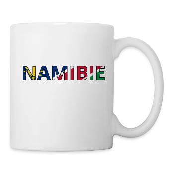 Drapeau Namibie - Mug blanc - blanc - Droite