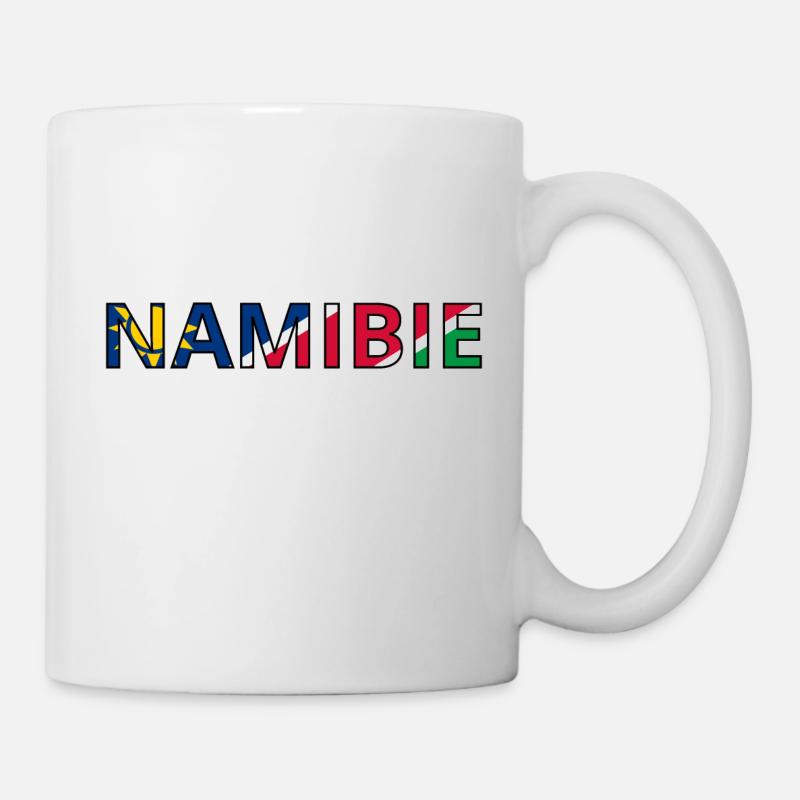 Drapeau Namibie - Mug blanc - blanc