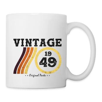 Millésime 1949 Édition Limitée Classique Rétro 75 - Mug blanc - blanc - Droite