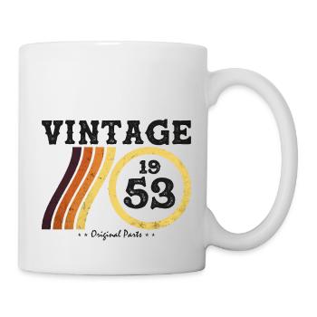 Classic Vintage 1953 - Édition Limitée Retro 71 - Mug blanc - blanc - Droite