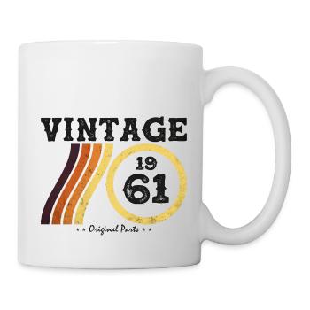 Rétro Vintage 1961 - Classique Édition Limitée 63 - Mug blanc - blanc - Droite