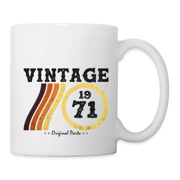 Rétro Vintage 1971 - Classique Édition Limitée 53 - Mug blanc - blanc - Droite