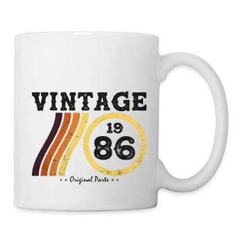 Klassische limitierte Auflage Vintage 1986 Retro 38 - Tasse - Weiß - Rechts