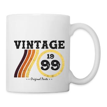 Millésime 1999 Édition Limitée Classique Rétro 25 - Mug blanc - blanc - Droite