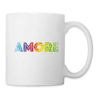 AMORE colours speckled - Mug - white - Right