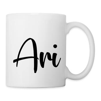 Name - Ari - Tasse - Weiß - Rechts