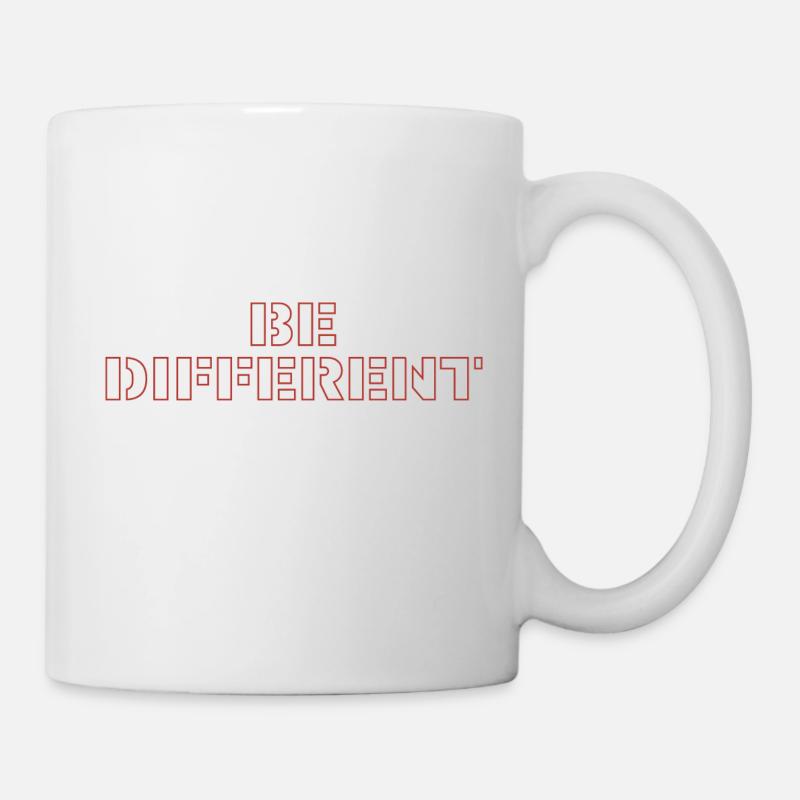be different - Tasse - Weiß